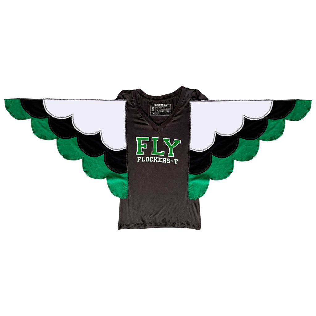 Flockers-T FLY Women's V-neck Tee