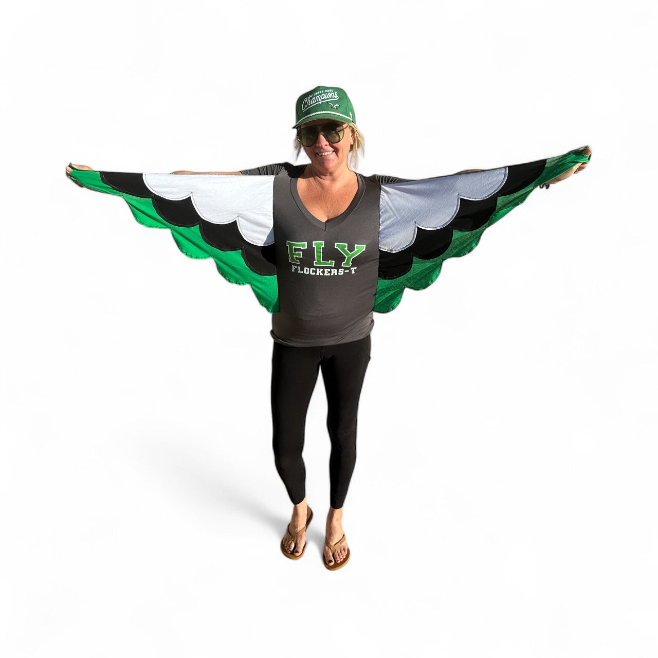 Flockers-T FLY Women's V-neck Tee